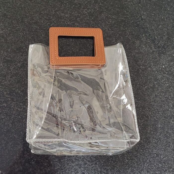 Bolsa Transparente Alça Quadrada