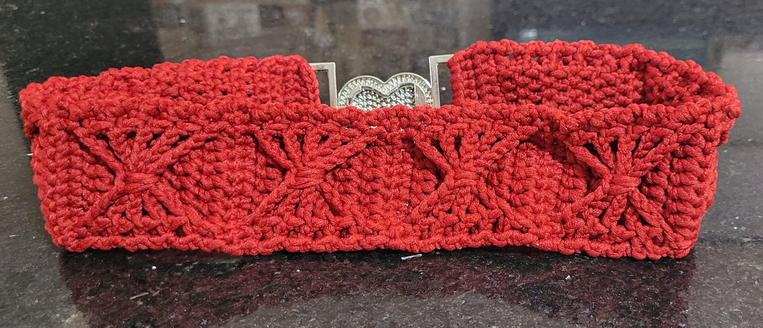 Cinto elástico de coração brilhante - Imagem 5